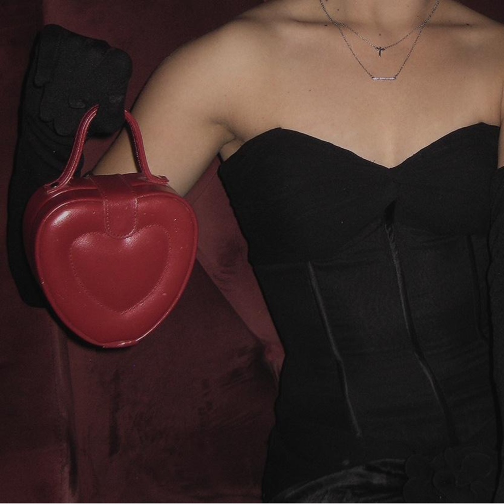 Heart shaped purse